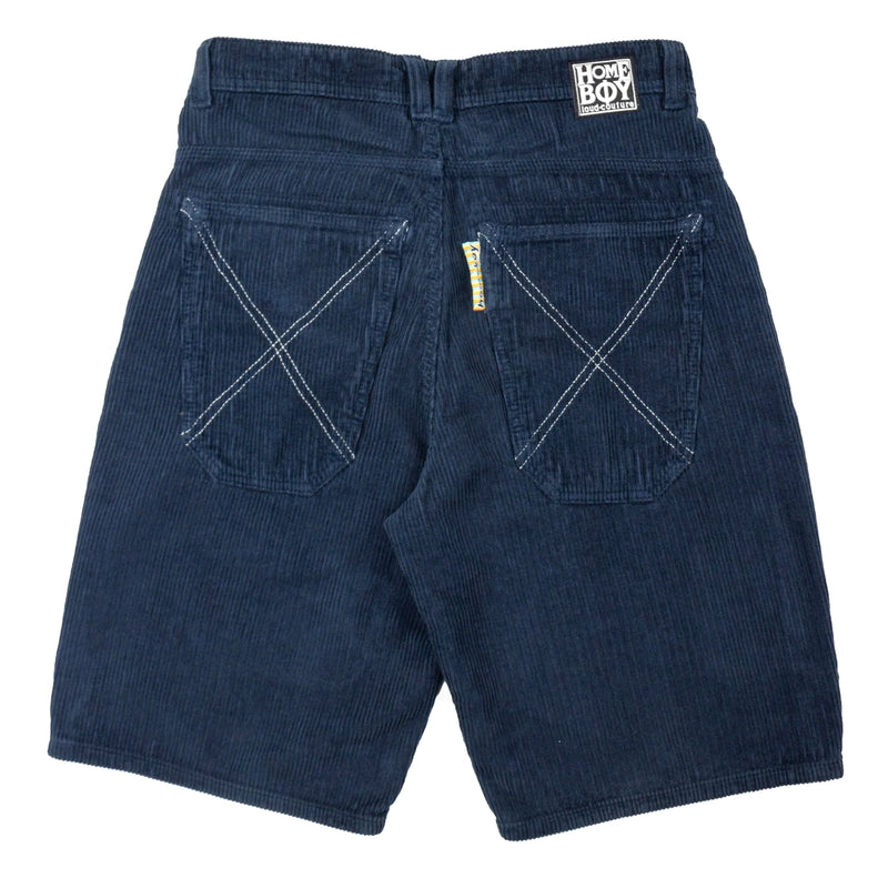 X-Tra Baggy Cord Short // Navy