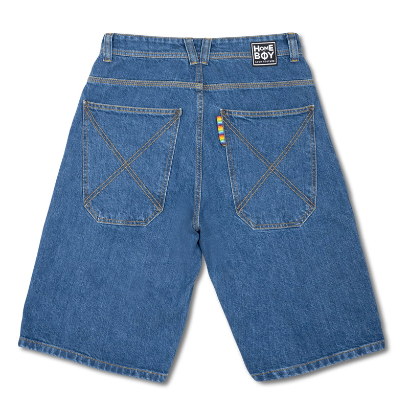 X-Tra Baggy Short // Washed Blue