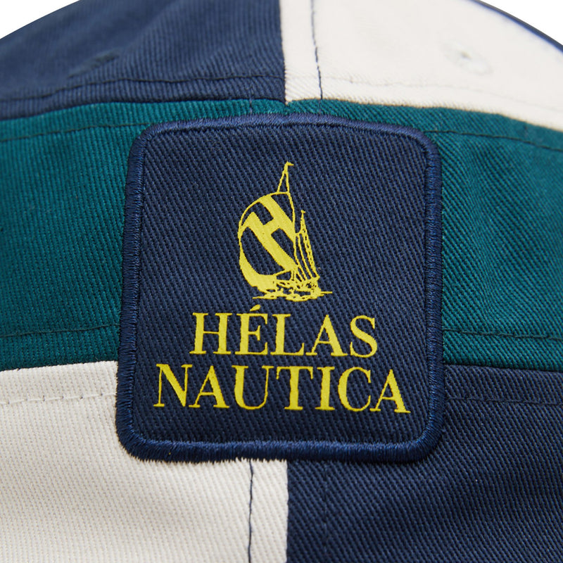 Nautica x Helas Cap // Dark Navy/Green/Ecru