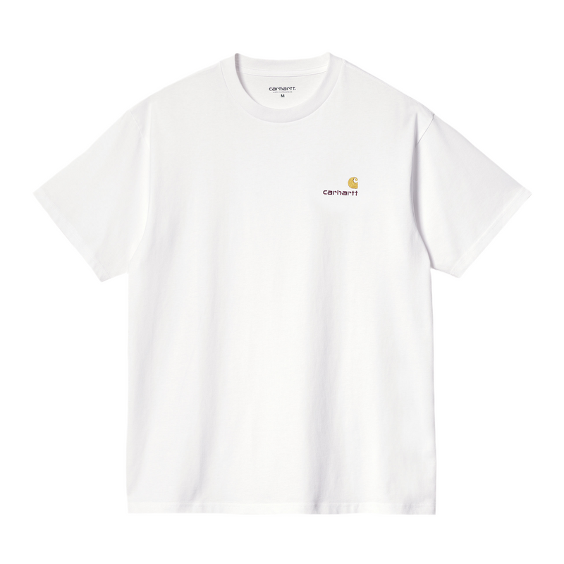 SS American Script T-shirt // White