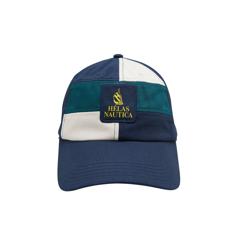 Nautica x Helas Cap // Dark Navy/Green/Ecru