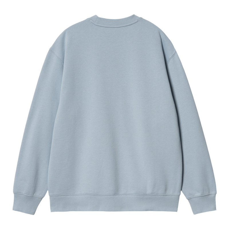 W' Carhartt Sweat // Misty Sky/White