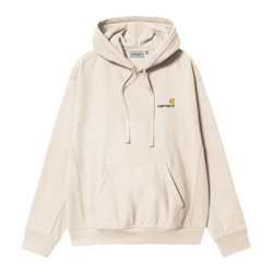 Hooded American Script Sweat // Moonbeam