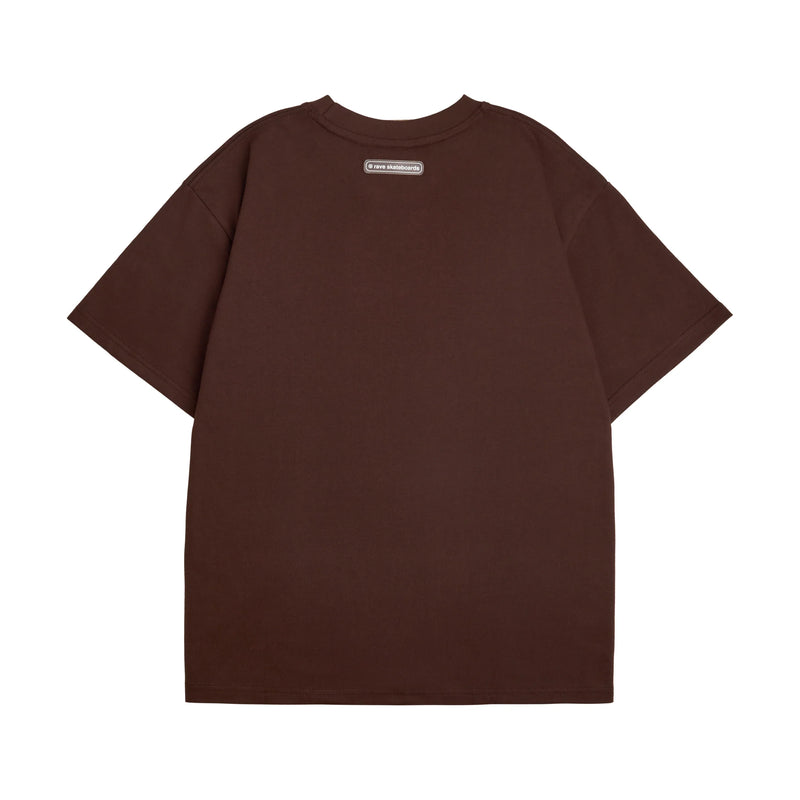 Core Logo Tee // Brown