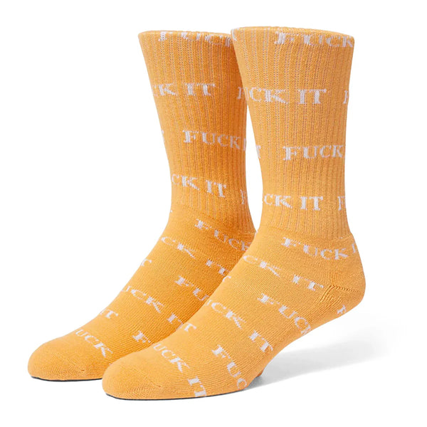 Fuck It Sock // Tangerine