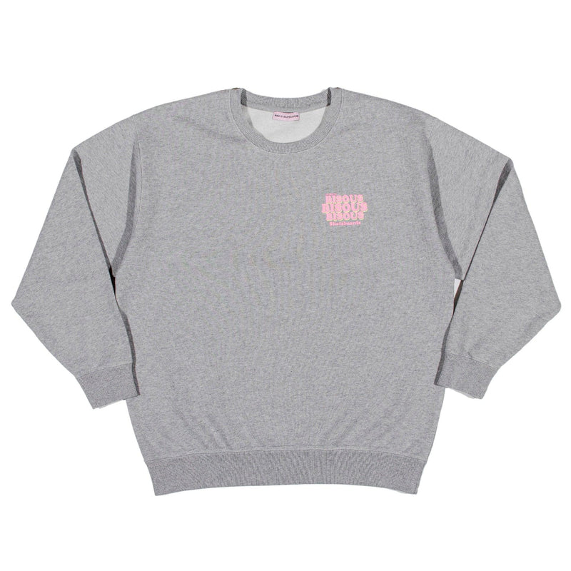 Sweats sans capuche - Bisous Skateboards - Grease Crewneck // Sport Grey - Stoemp