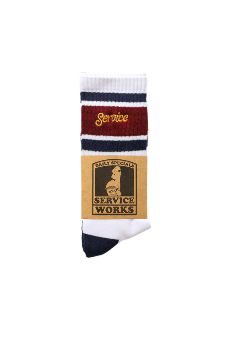 Logo Rinner Socks // White