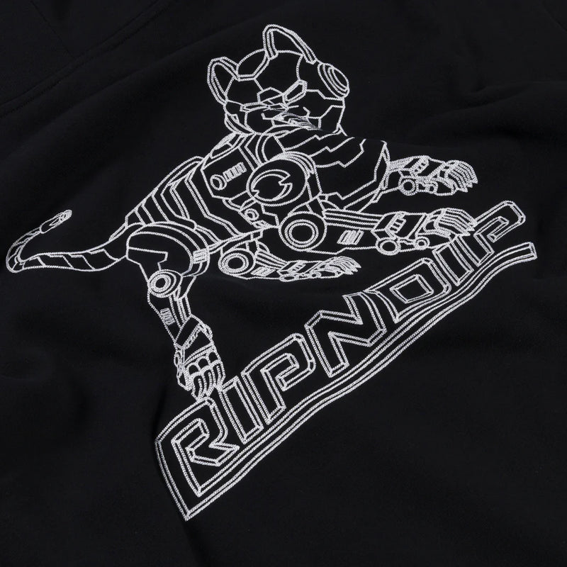 Robo Nerm Hoodie // Black