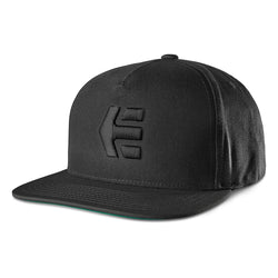 Icon Snapback //Black/Black Unit