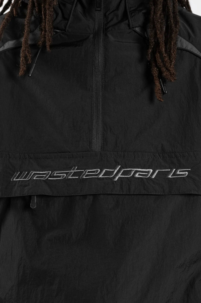 Arena Windbreaker // Charcoal/Black