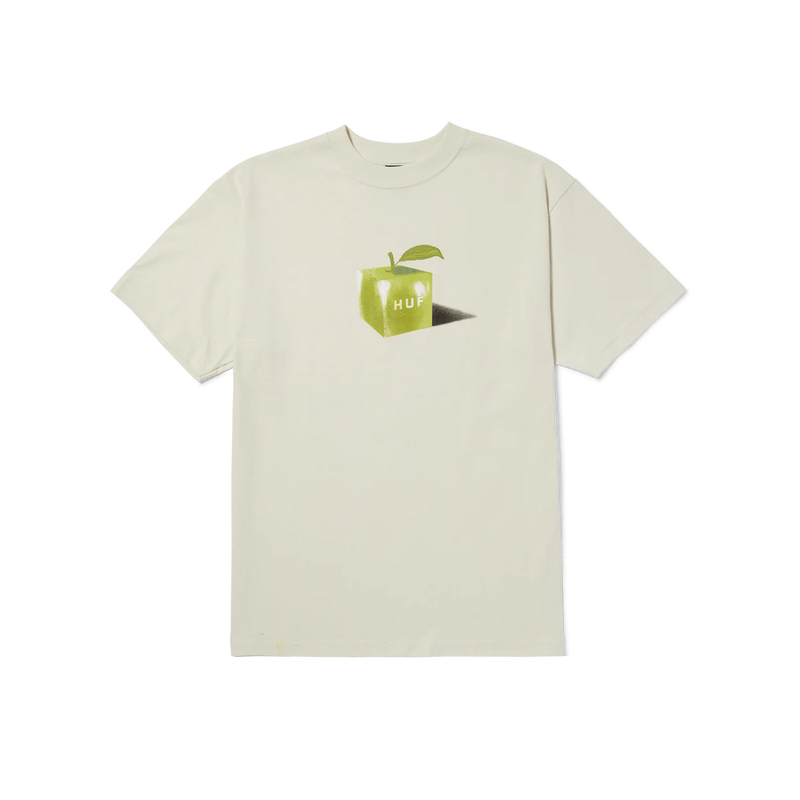 Apple Box SS Tee // Bone