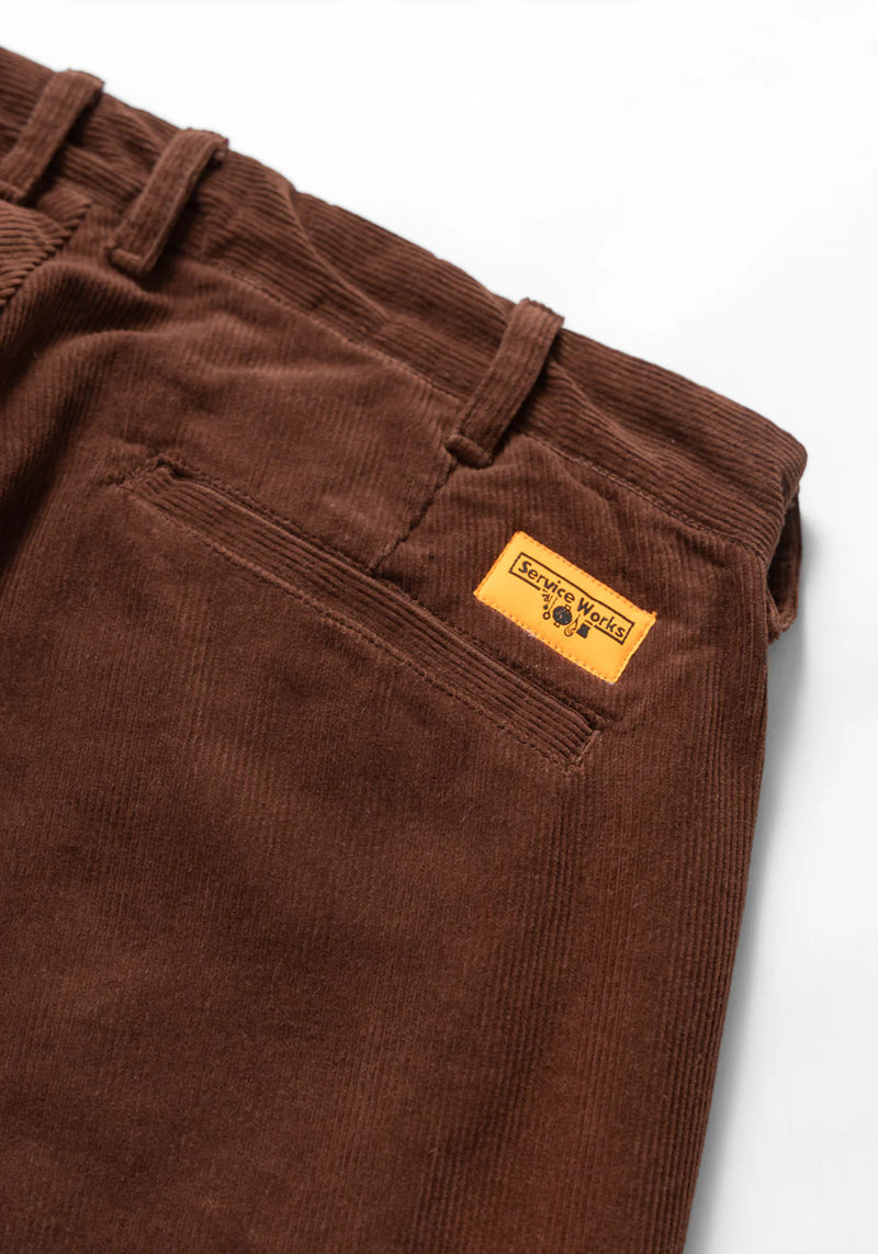 Corduroy Part Timer Pant // Brown