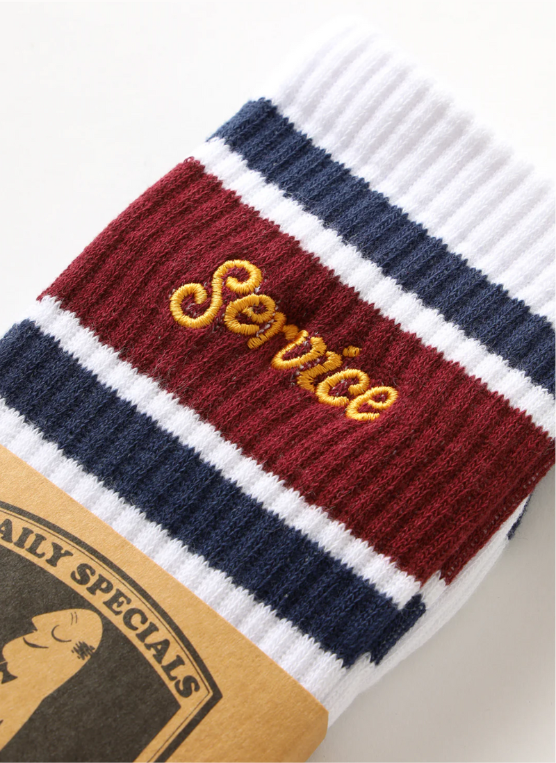 Logo Rinner Socks // White