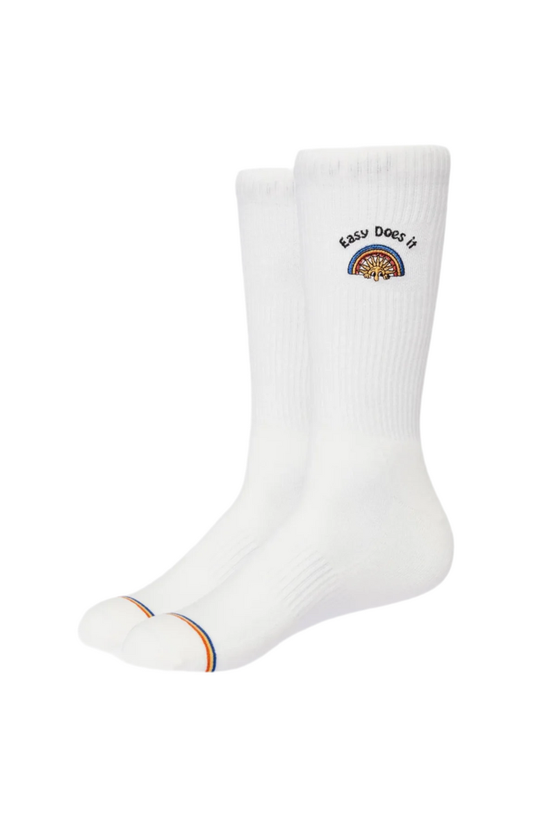 Kilroy Rainbow Sock // Off White