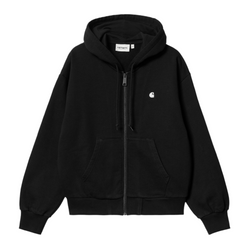 W' Hooded Casey Jacket // Black/Silver