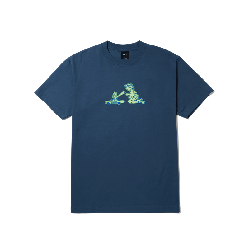 Playtime SS Tee // Slate Blue