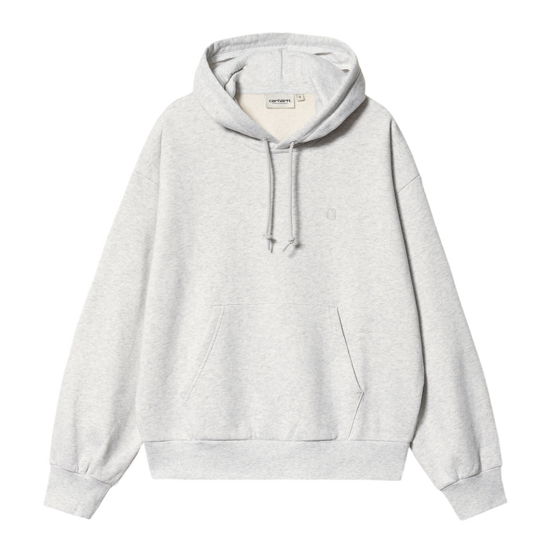 W' Hooded Casey Sweatshirt // Ash Heather/Silver