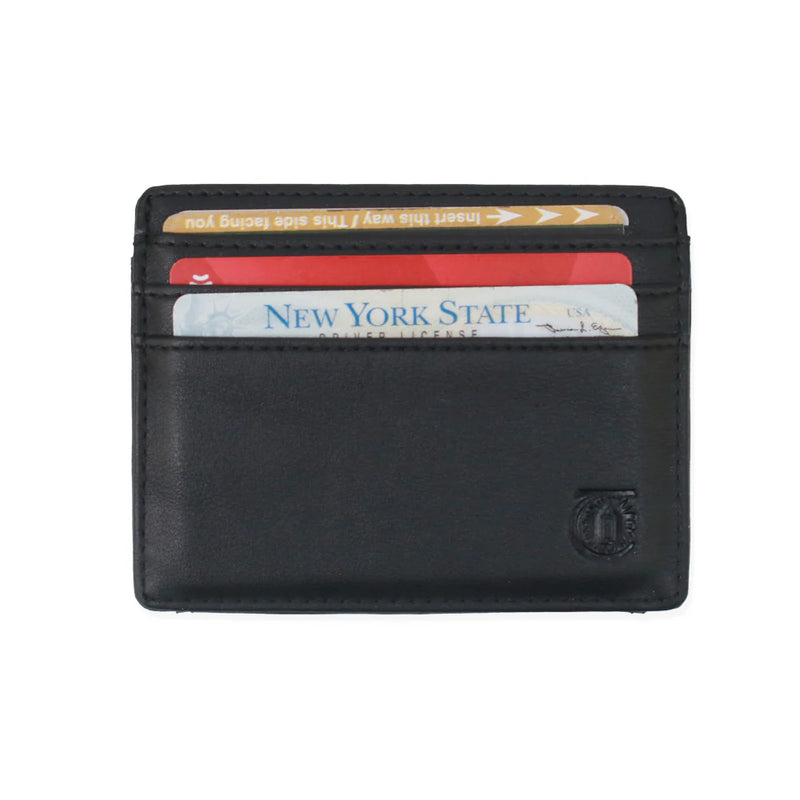 Lantern Wallet Genuine Leather // Black