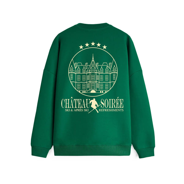 Chateau Soirée Sweater // Bottle Green