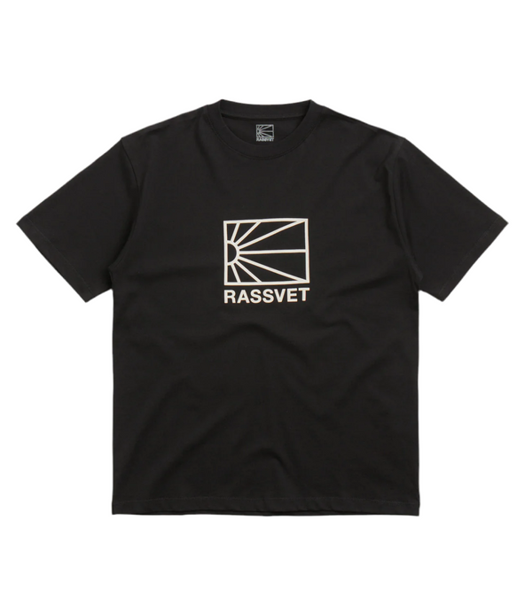 Logo Tee Shirt Knit // Black