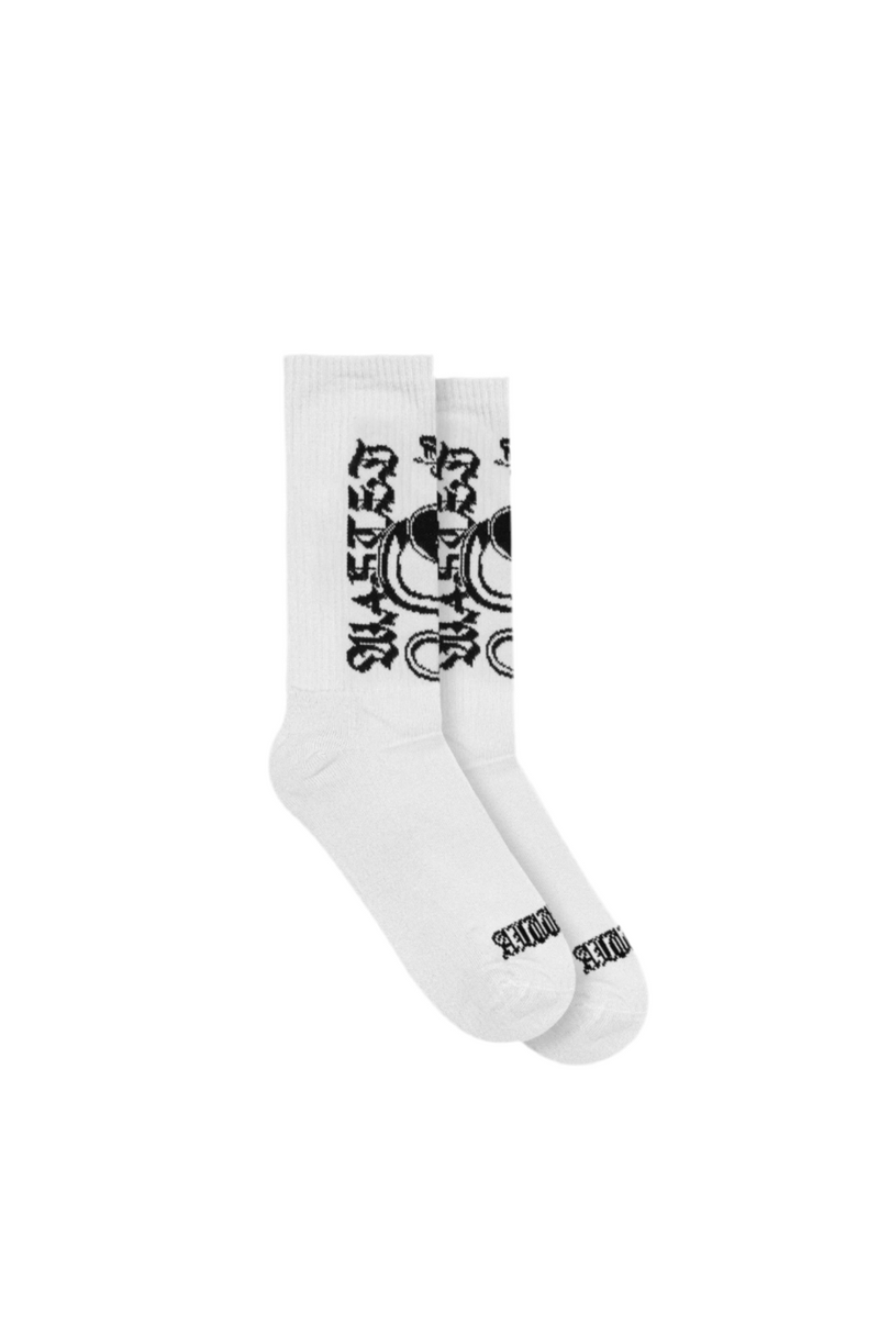 Lethal Socks // White