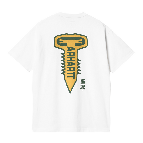 SS Cross Screw T-shirt // White