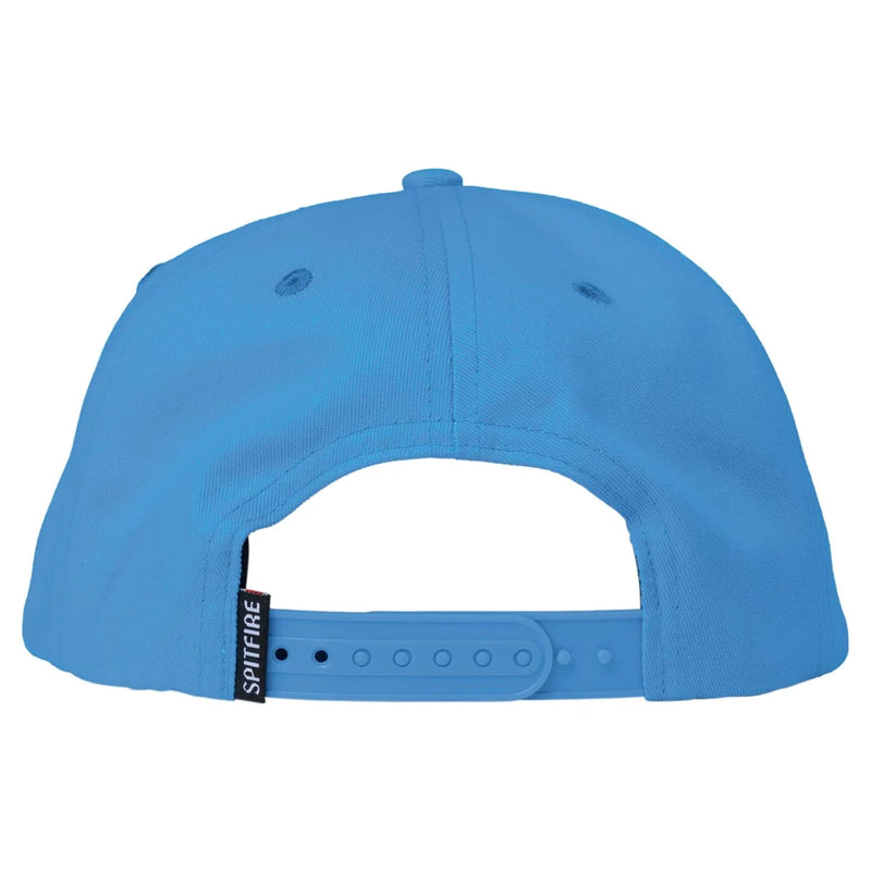 Bighead Fill Snapback // Light Blue/Red