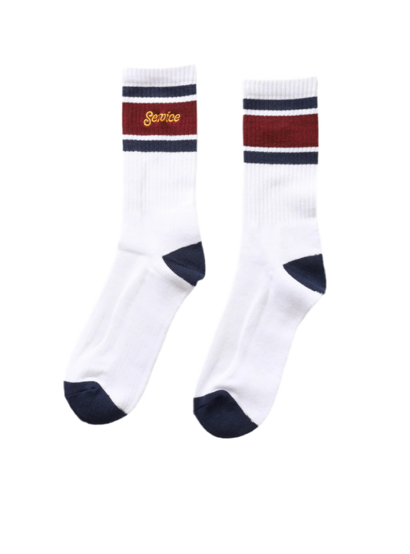 Logo Rinner Socks // White