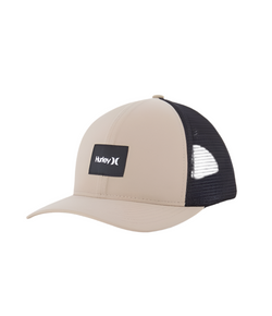 M Warner Trucker Hat // Khaki/Black