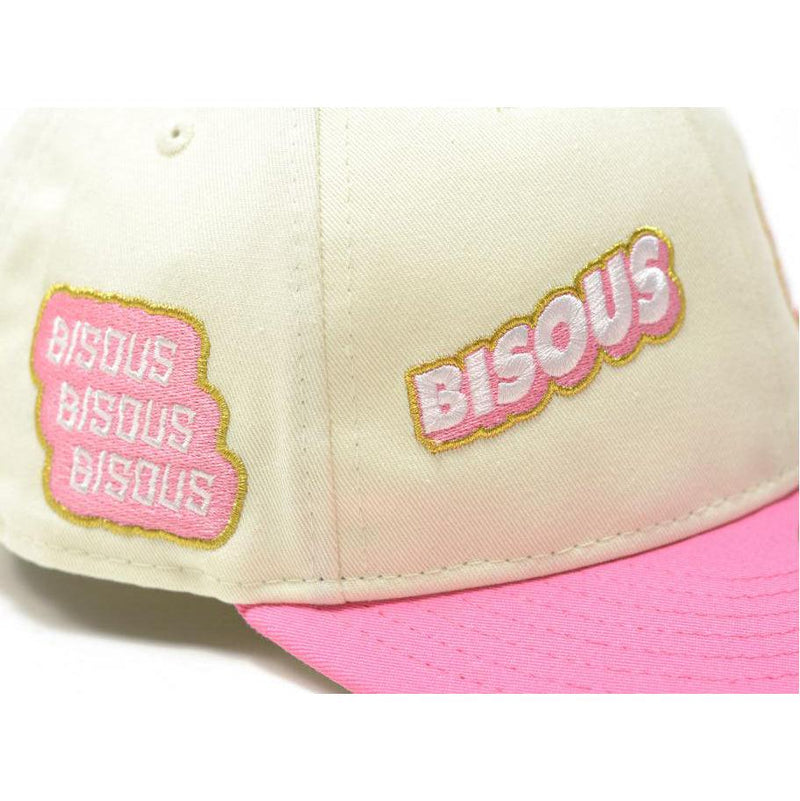 Casquettes & hats - Bisous Skateboards - Bisous New Era Patch // Sand/Pink - Stoemp