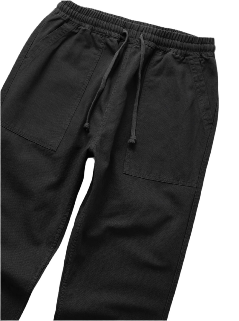 Canvas Chef Pants // Black