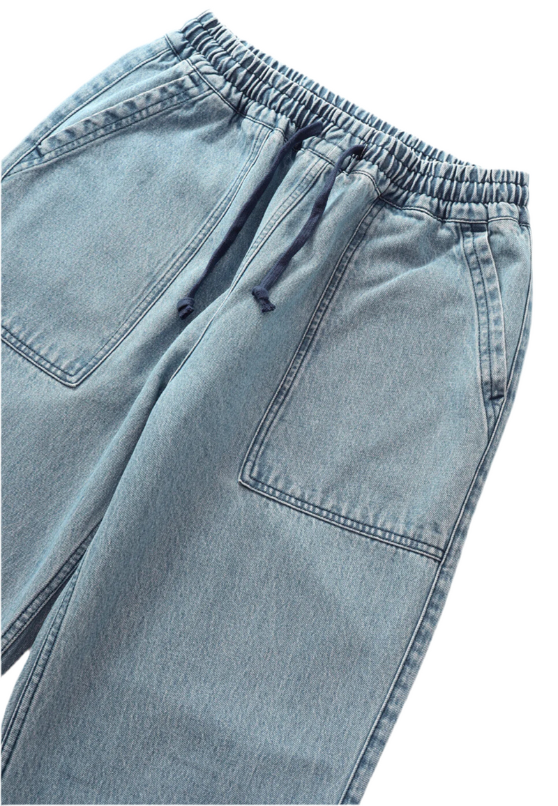 Denim Chef Pant // Light Wash