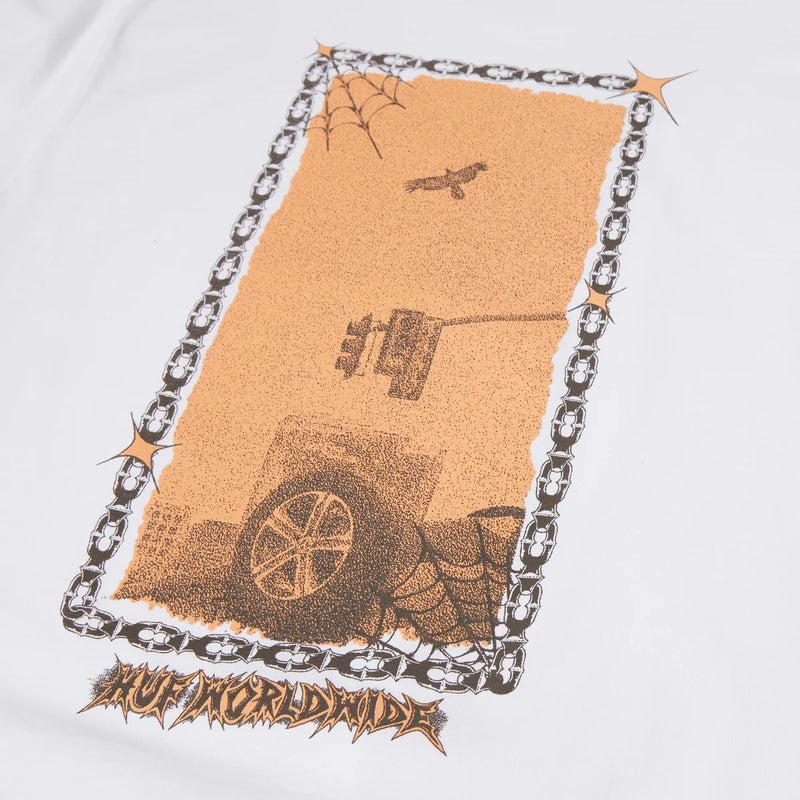 Huf Car Club SS Tee // White