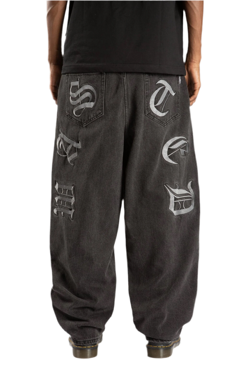 Kingdom Curve Casper Pant // Faded Black