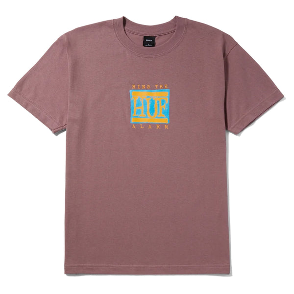 T-shirts - Huf - Alarm SS Tee // Mauve - Stoemp