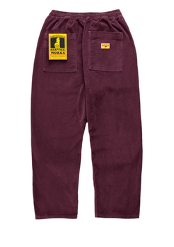 Corduroy Chef Pant // Plum