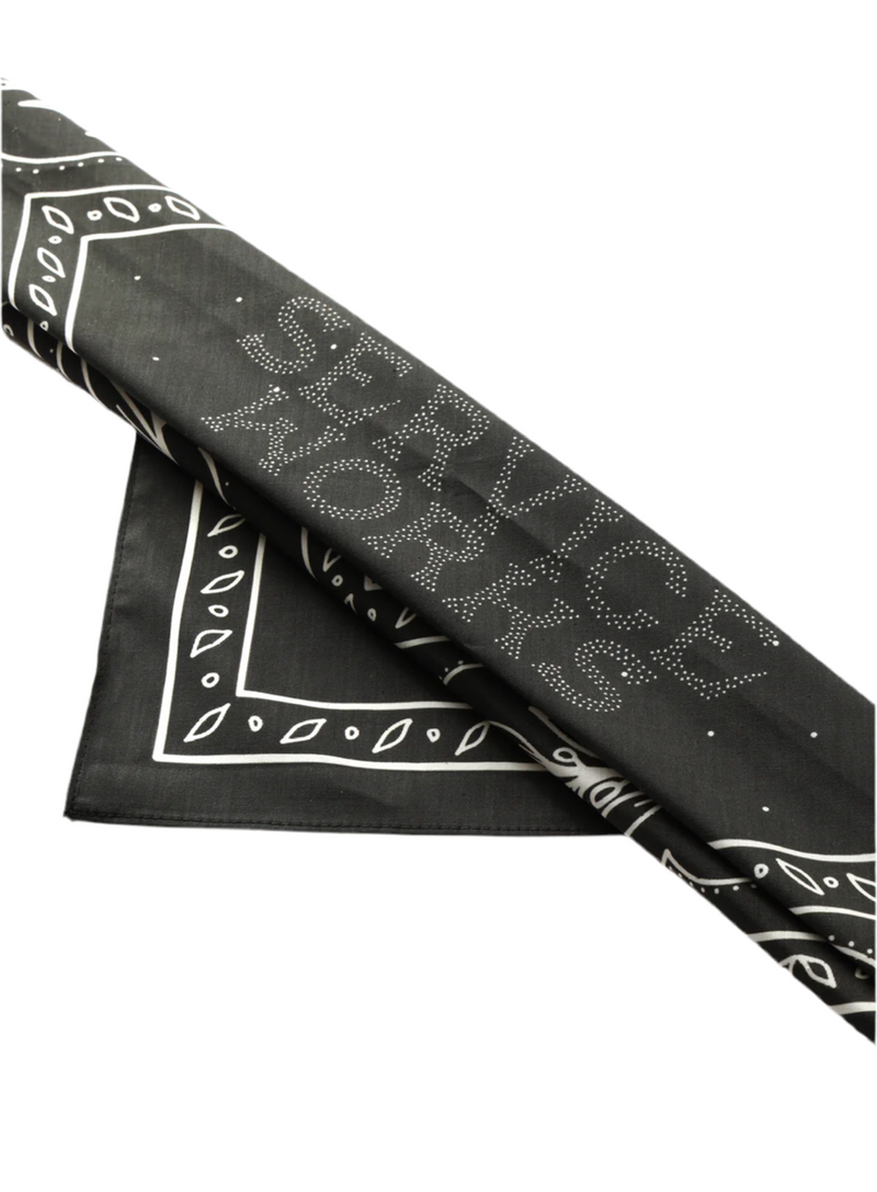 Olive Branch Bandana // Black