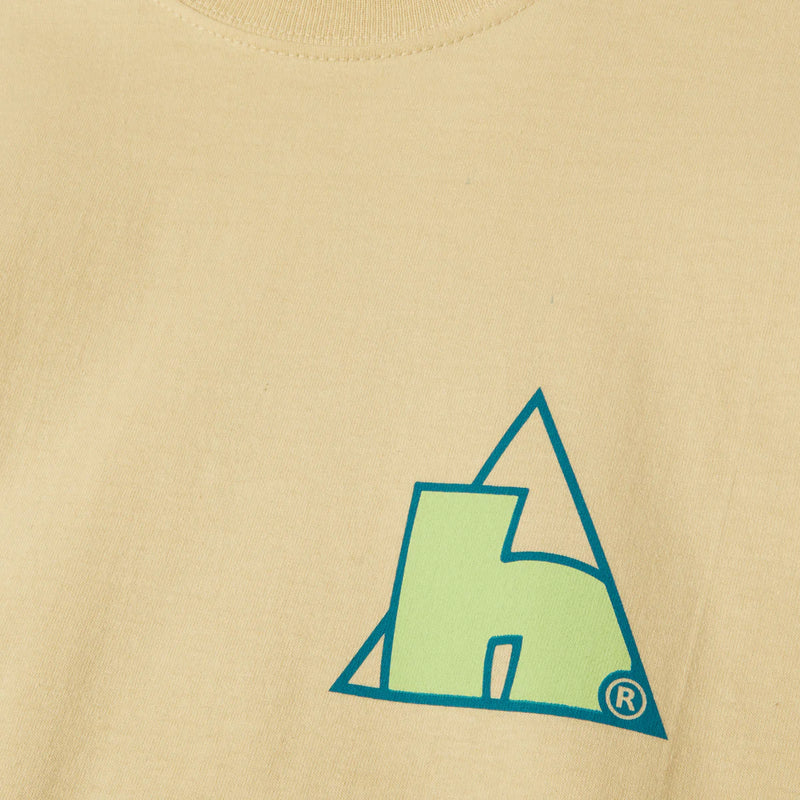 High Tide SS Tee // Wheat