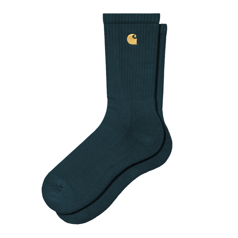 Chase Socks // Duck Blue/Gold