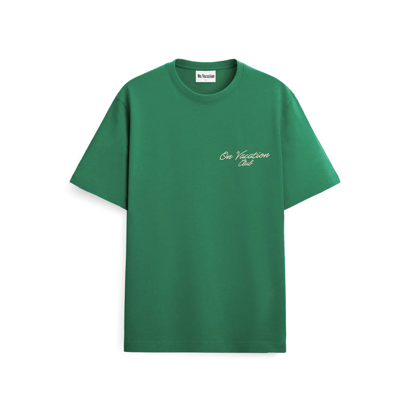 Sign Logo T-shirt // Bottle Green