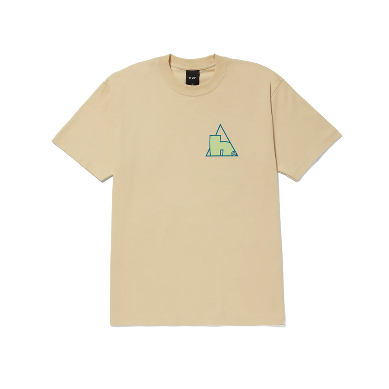 High Tide SS Tee // Wheat