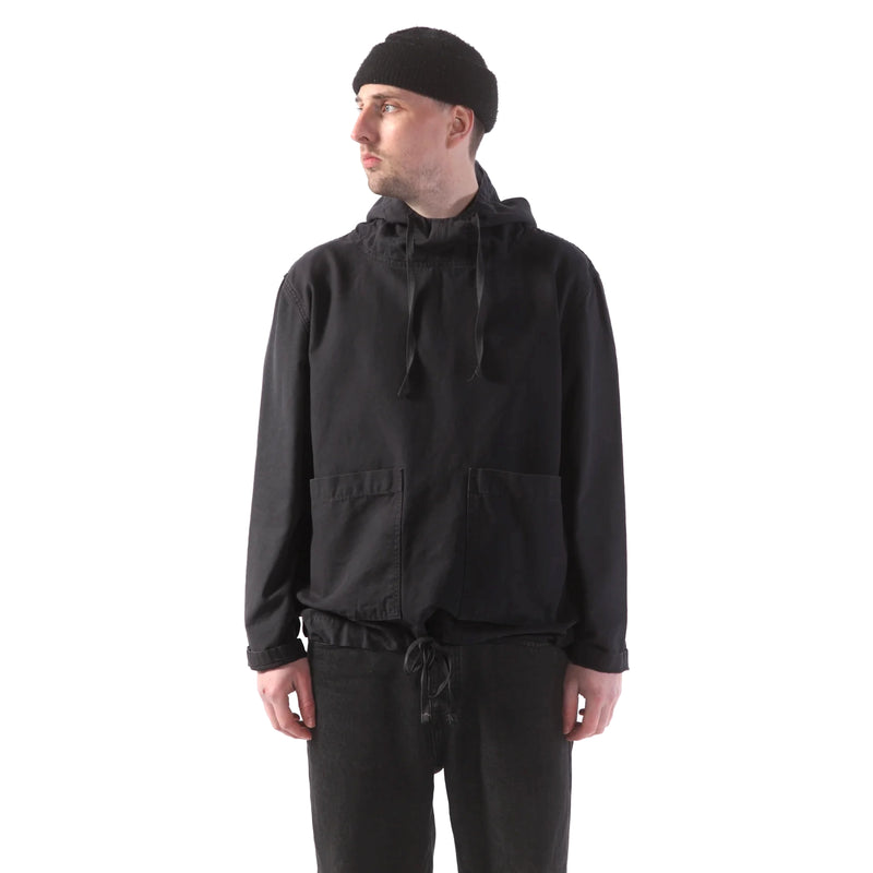 Canvas Market Smock // Black