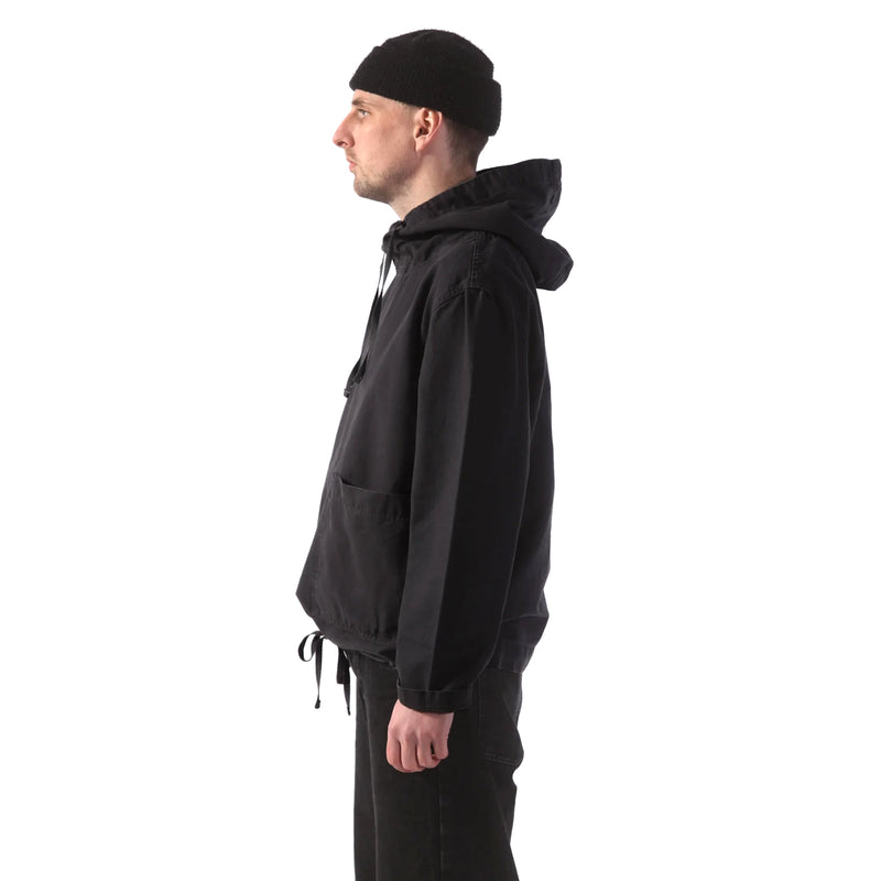 Canvas Market Smock // Black