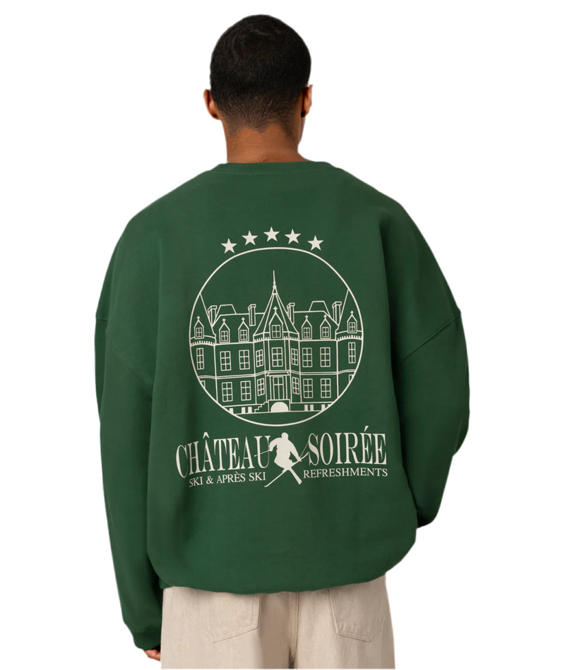 Chateau Soirée Sweater // Bottle Green