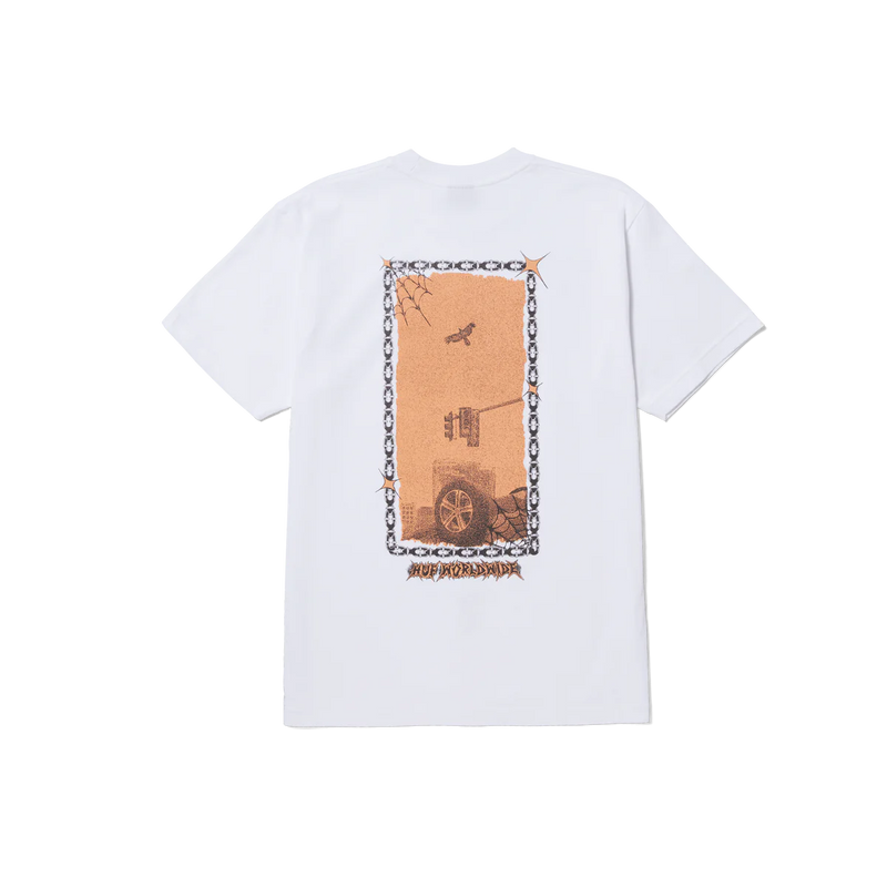 Huf Car Club SS Tee // White