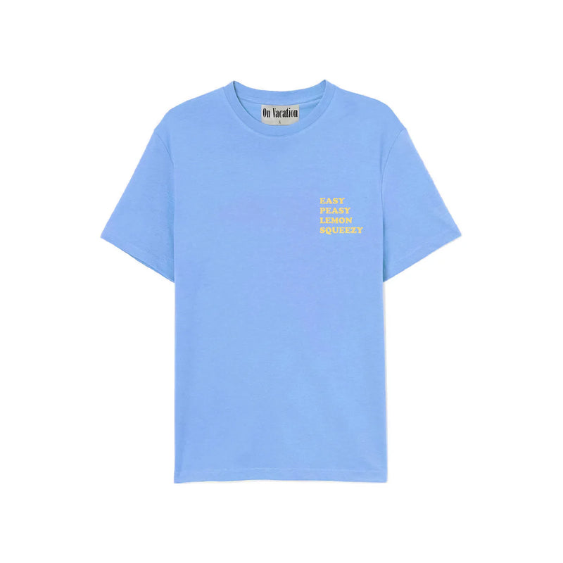 Lemon Squeezy T-shirt // Light Blue