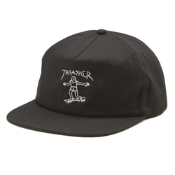 Casquettes & hats - Thrasher - Snapback Gonz Logo // Black - Stoemp