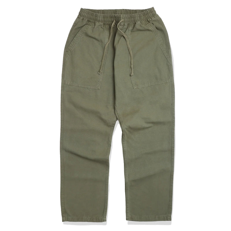 Canvas Chef Pants // Olive