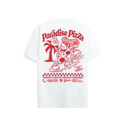 Paradise Pizza T-shirt // White