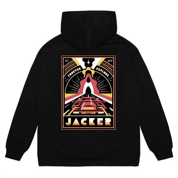 Sweats à capuche - Jacker - Explorer Hoodie // Black - Stoemp